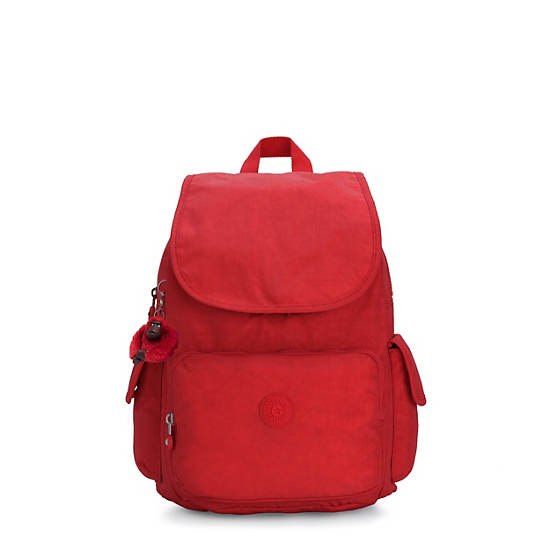 Kipling City Pack Rugzak Rood Roze | BE 1521AH